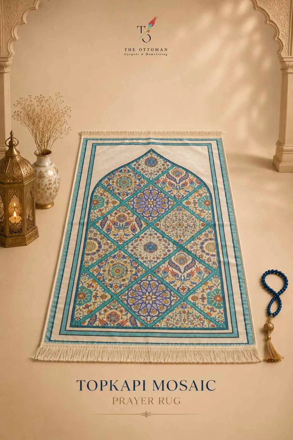 Topkapi Mosaic Prayer Rug