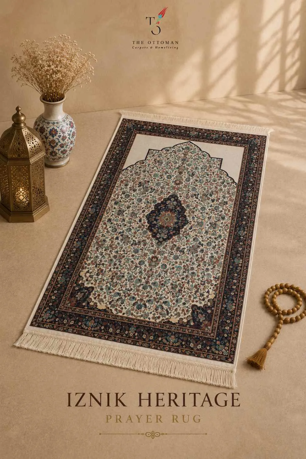 IZNIK HERITAGE PRAYER RUG