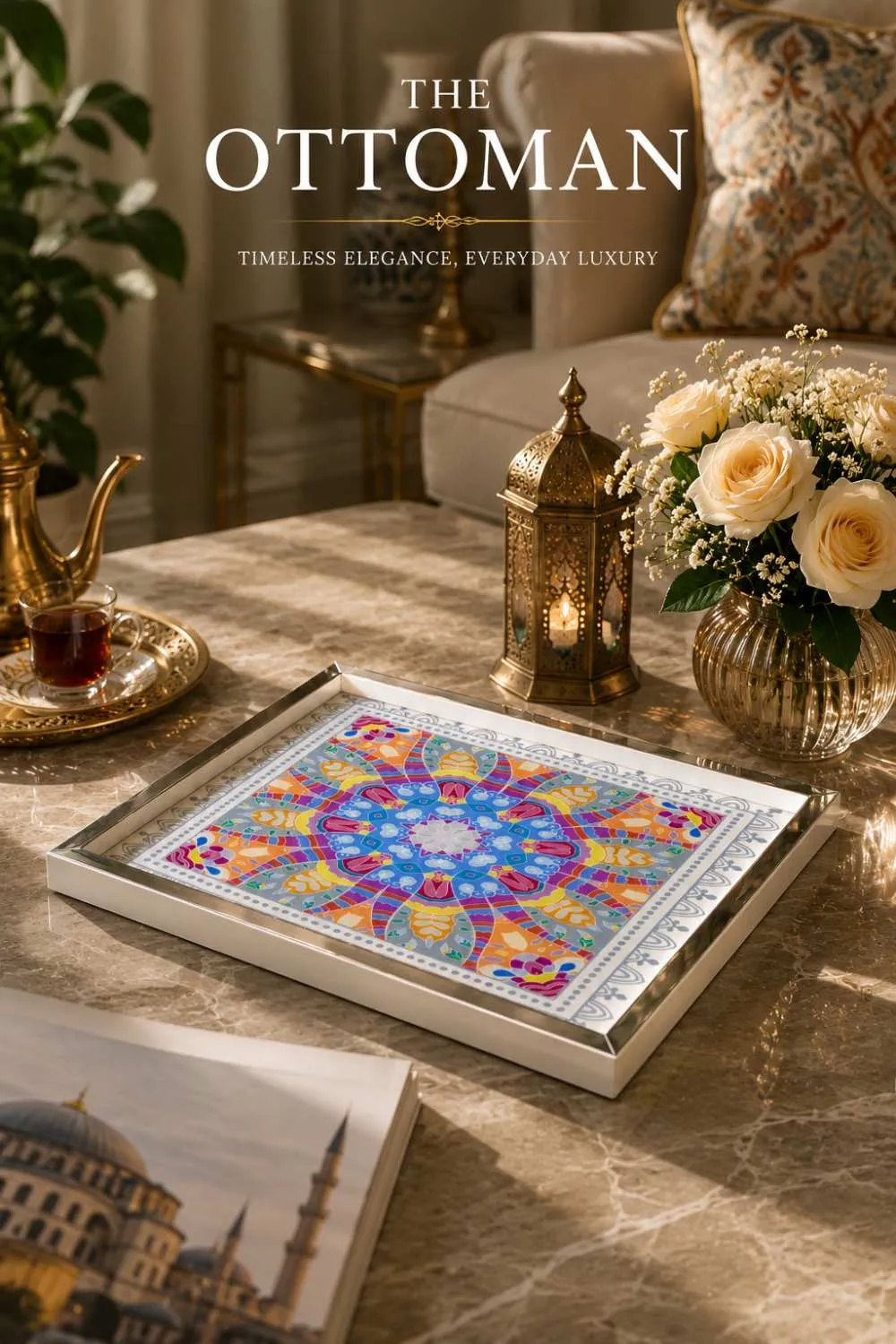 Ottoman Mosaic Heritage Tray